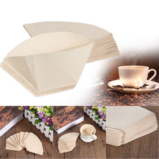 【Hot sale】Malcolm Folded Coffee Filter Paper Price Hand-Poured Paper Coffee Filter Hand Drip 40Pcs K #4