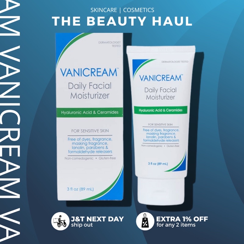 Vanicream Daily Facial Moisturizer With Hyaluronic Acid And Ceramides 89ml Shopee Philippines 4384