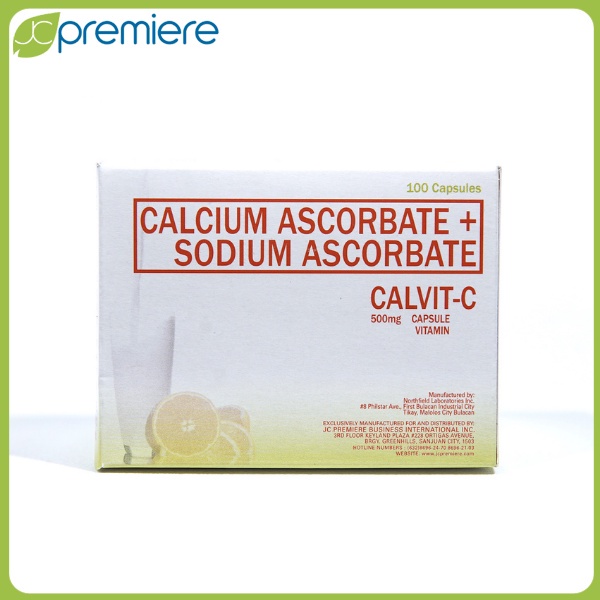 JCPREMIERE Calvit C Calcium Ascorbate Sodium Ascorbate Vitamins 100