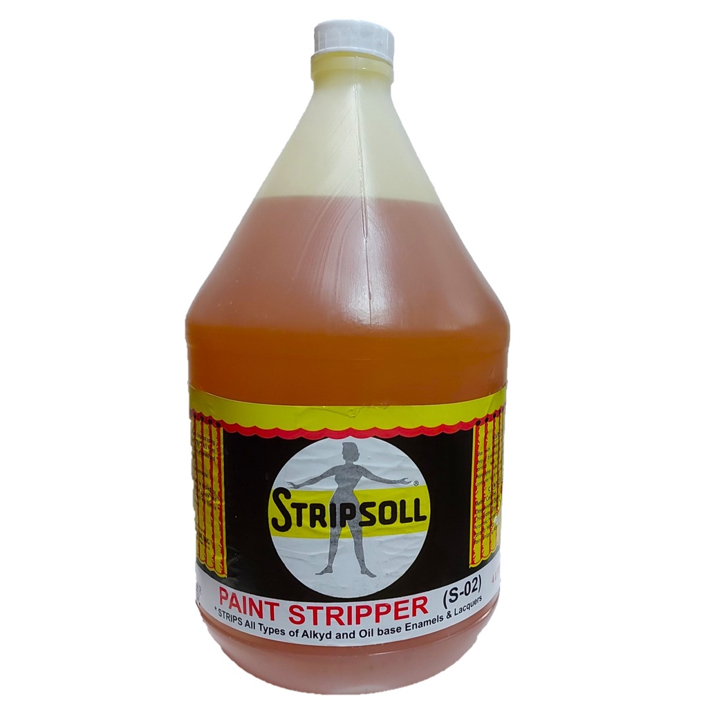 Stripsol Paint Stripper and Paint Remover - 4L | Shopee Philippines