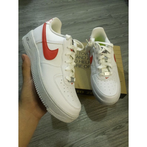 nike air force habanero red