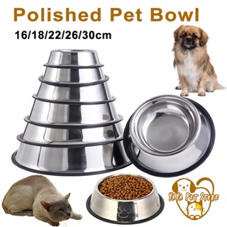 Pet Bowl Dog Bowl Dog Food Bowl Stainless Dog bowl water bowl Cat bowl Durable bowl