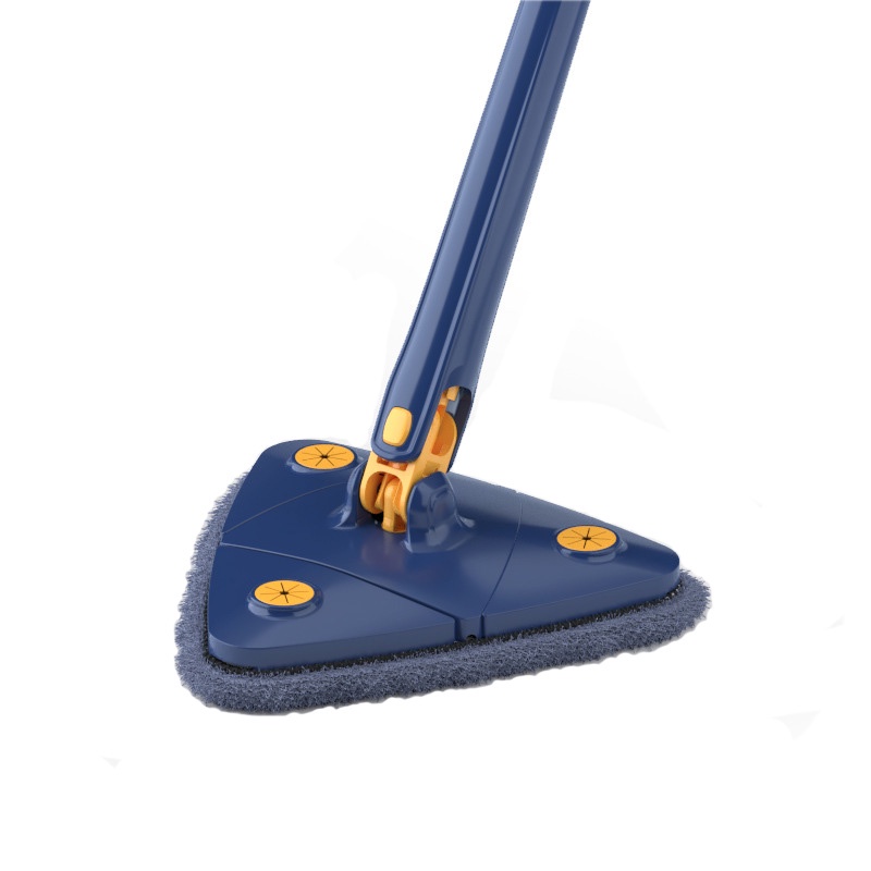 NEWCOD▲▲Squeegee Floor Mop Magic Cleaning Tool Triangle X-Type Self-squeezer Wash Easy To Drain Wip