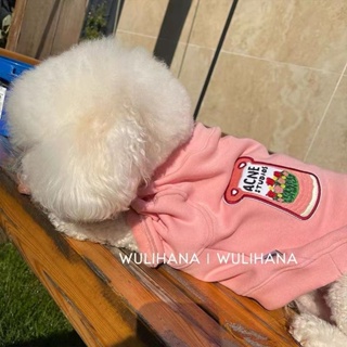 Pet New Style Fleece-Fleece Warm Clothes Dog Autumn Winter Thickened Cat Small Medium-Sized Teddy Pomeranian Bichon