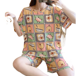COD☢R&O Terno Pajama fashion for adult sleepwear set for women 