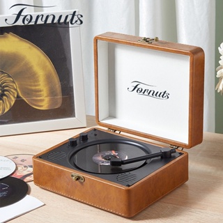 Fornuts Retro CD Player for Music Kpop Albums with Speaker and Bluetooth Portable Turntable Player