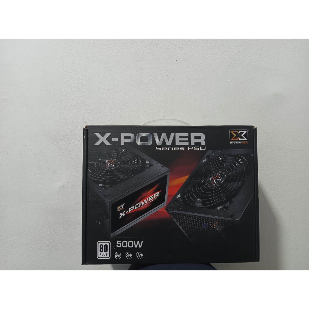 XIGMATEK 500W 80 plus XPOWER POWER SUPPLY Shopee Philippines