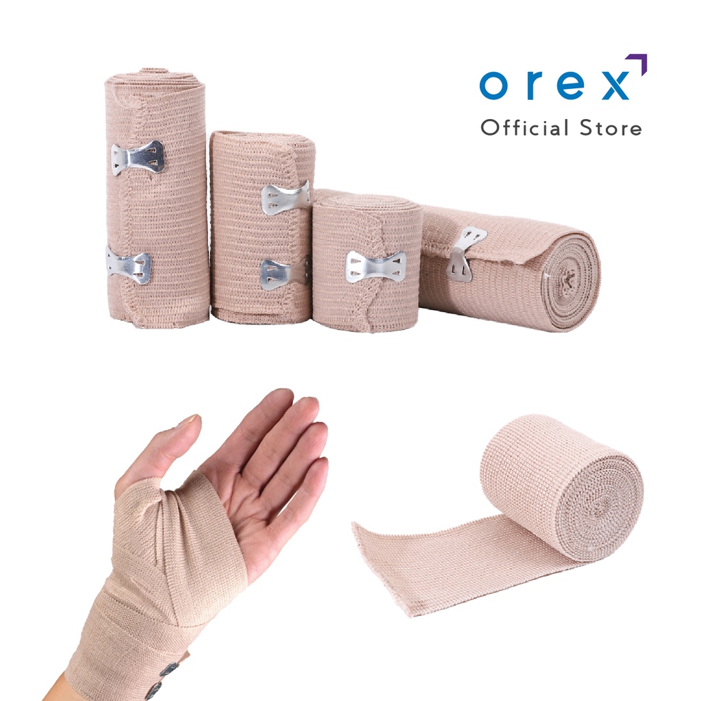 OREX Elastic Bandage 2x5/3x5/4x5/6x5 1 Roll Shopee Philippines