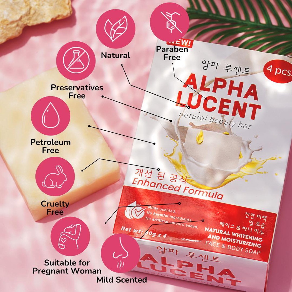 ALPHA LUCENT SOAP BEAUTY BAR Shopee Philippines