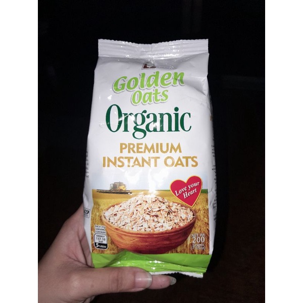 Golden Oats Premium Organic Oatmeal 200g (EXPIRY DATE NOV 11 2023