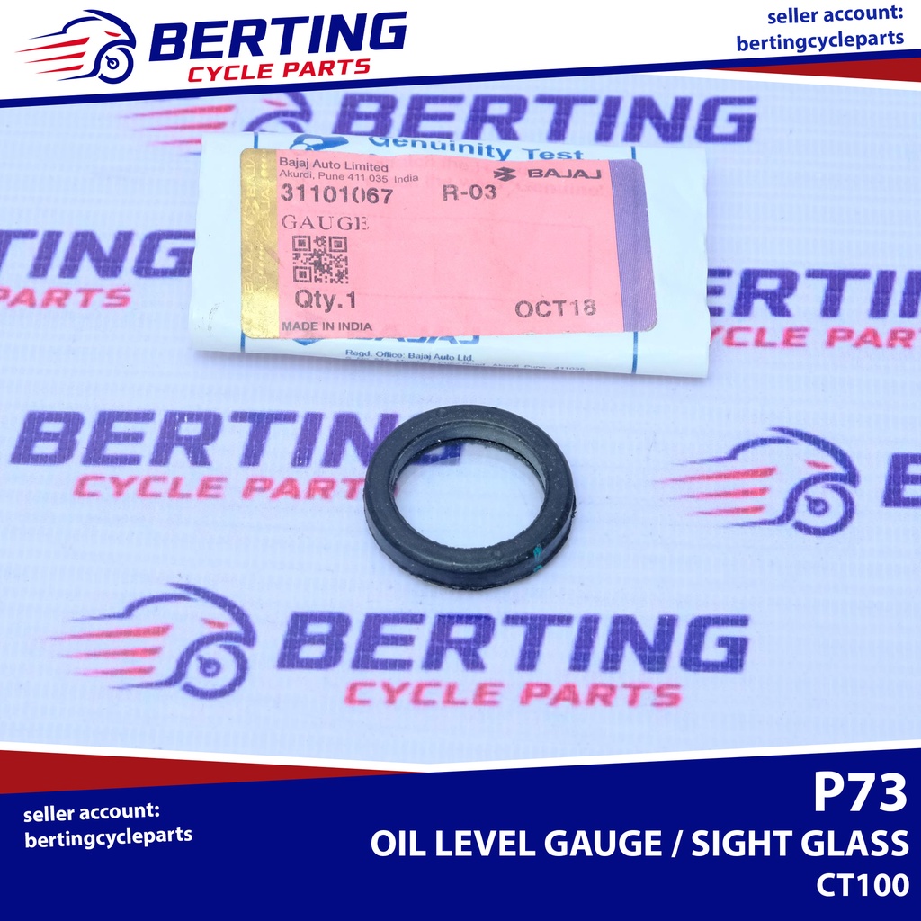 Dirt Bike Maintenance Parts Kawasaki Oil Sight Glass Replacement