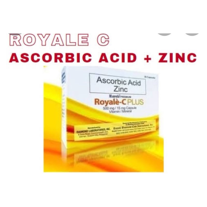 Ascorbic acid with zinc