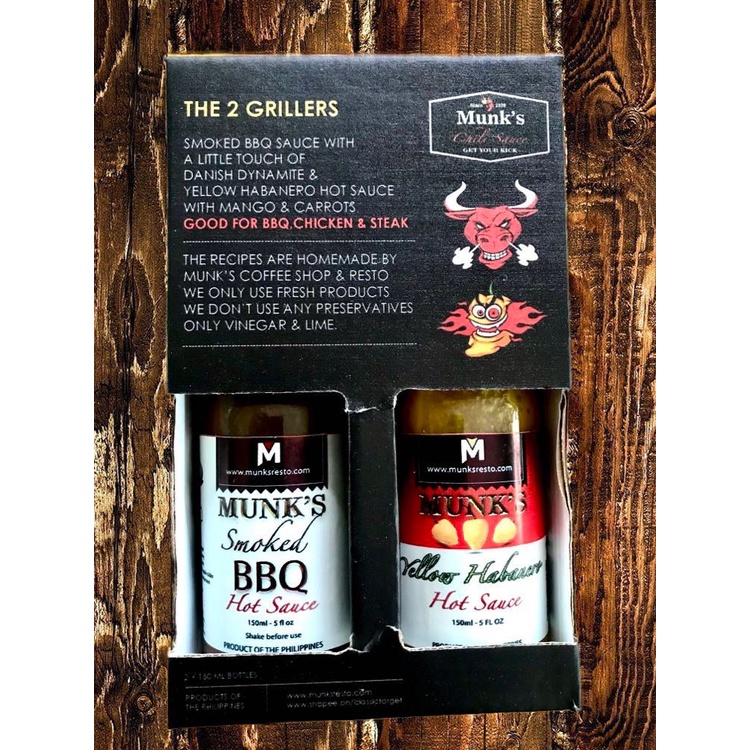 Munks the two Grillers Shopee Philippines