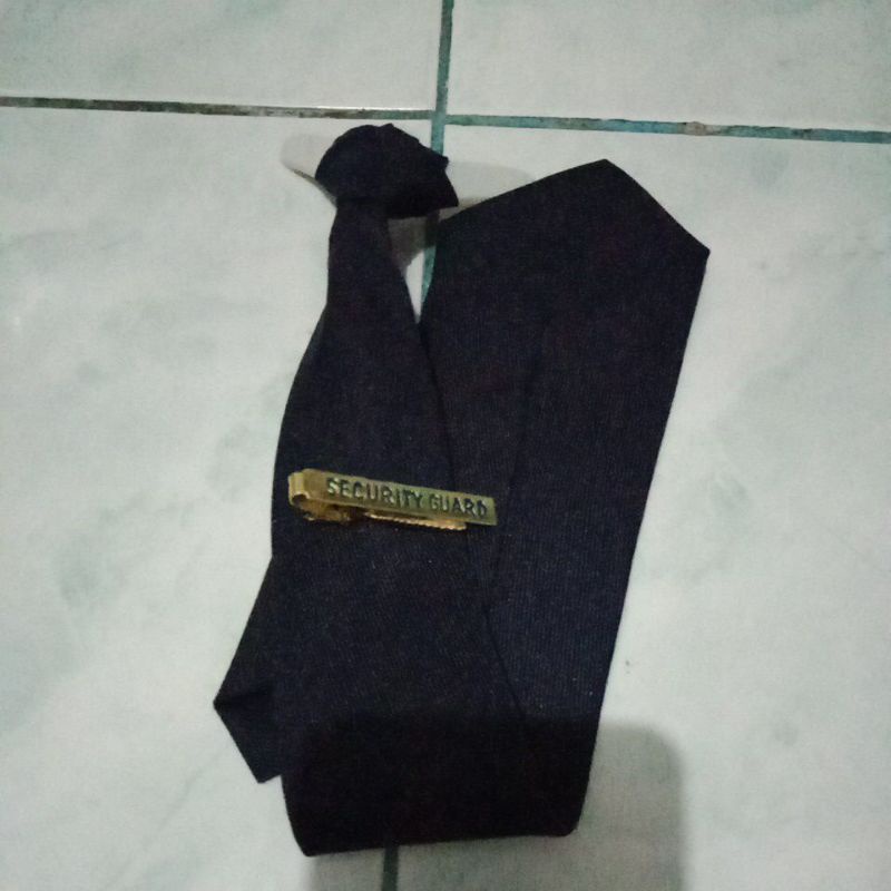 necktie-with-necktie-clip-word-for-security-guard-used-shopee-philippines