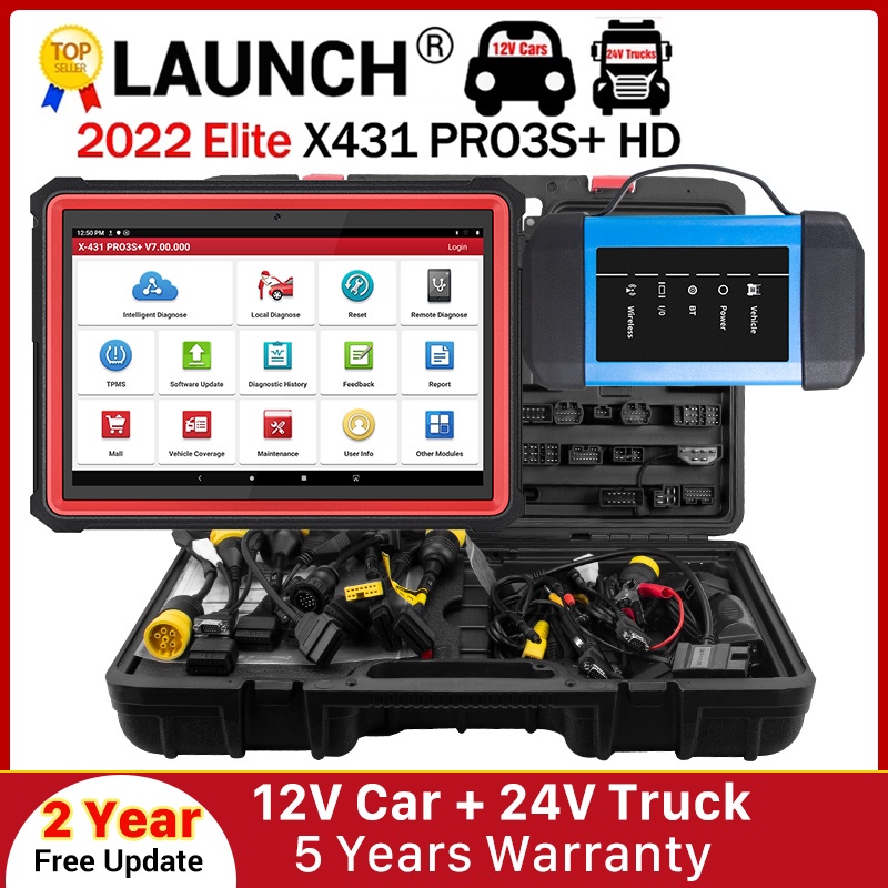 2022 Launch X431 PRO3S +HDIII BiDirectional Scanner Full Systems