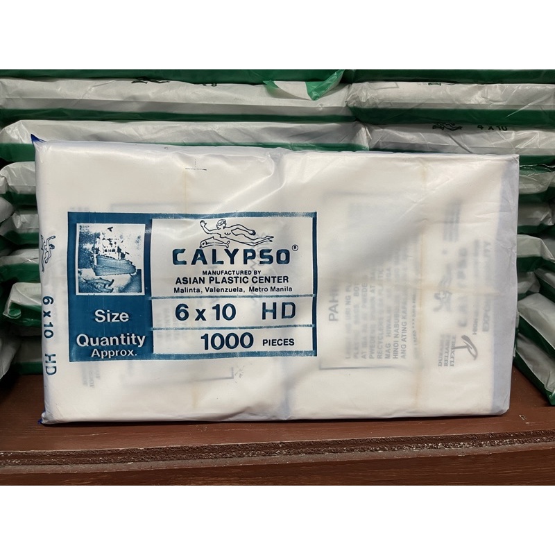 Calypso 6x10 Plastic Labo (Half Kilo) | Shopee Philippines