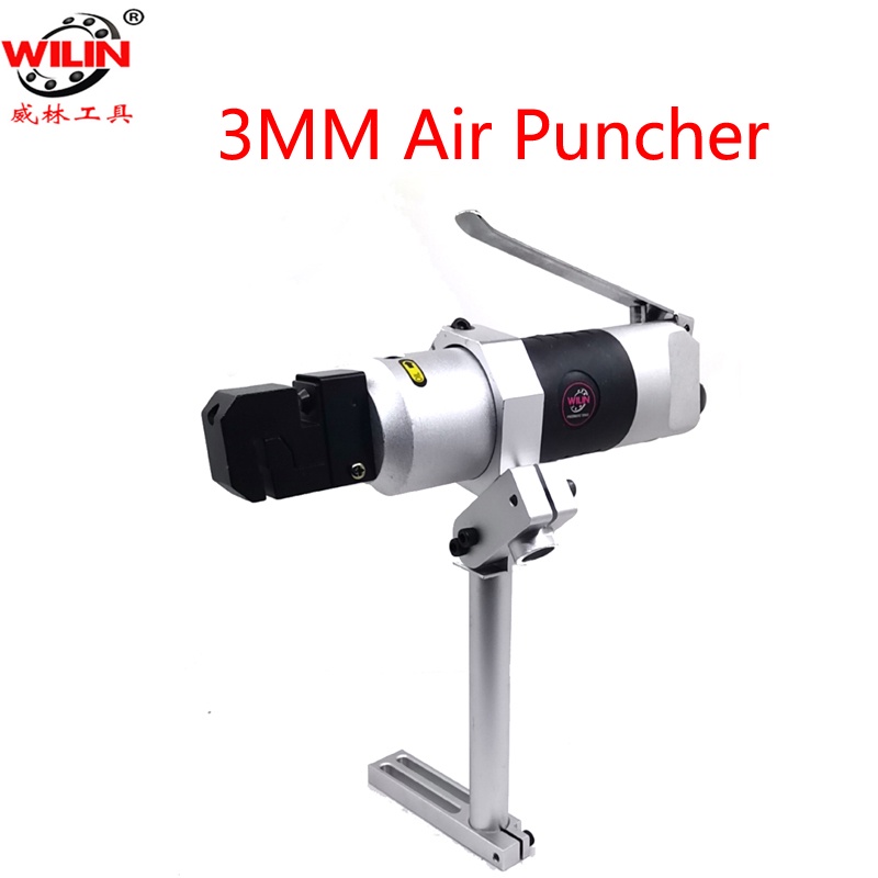 1/8 3MM Pneumatic Puncher Sign Punching Metal Folding Tool Air Punch