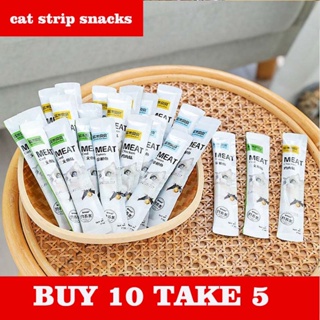 Pet Supplies Cat Strip 15g Cat Treat Fresh Wet Food Cat Kitten Adult Cat Snacks Food [PET PLANET]