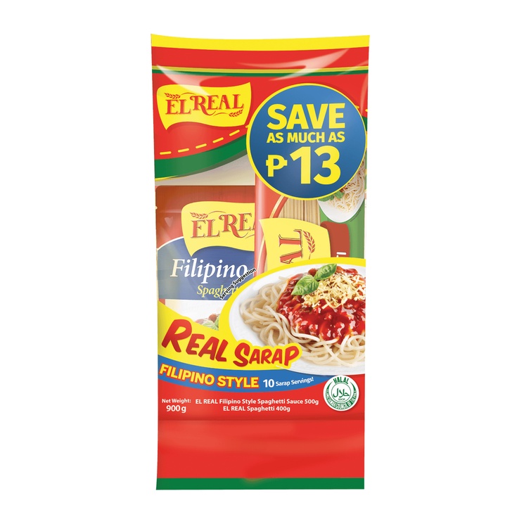 El Real "Real Sarap" Bundle Pack Filipino Style 900g Shopee Philippines