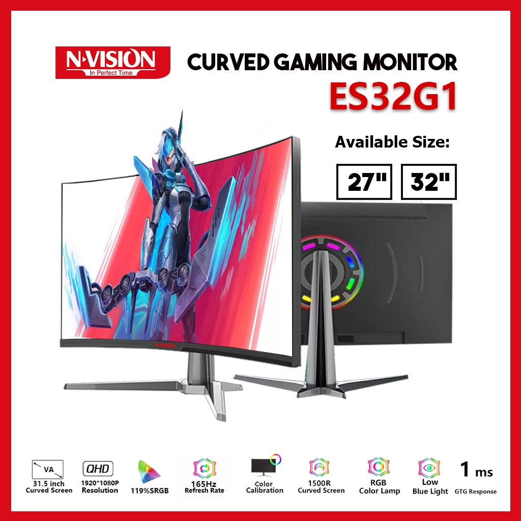 nvision-32inch-27inch-gaming-monitor-curved-frameless-165hz-full-hd-1ms