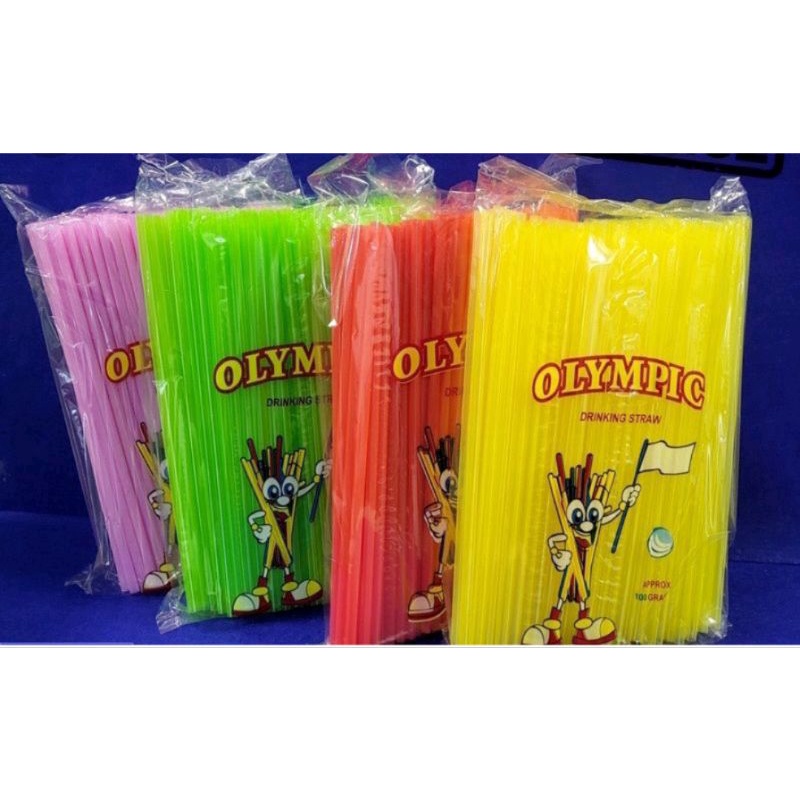 DRINKING STRAW, PLASTIC SOFTDRINKS STRAW 1 PACK Shopee Philippines