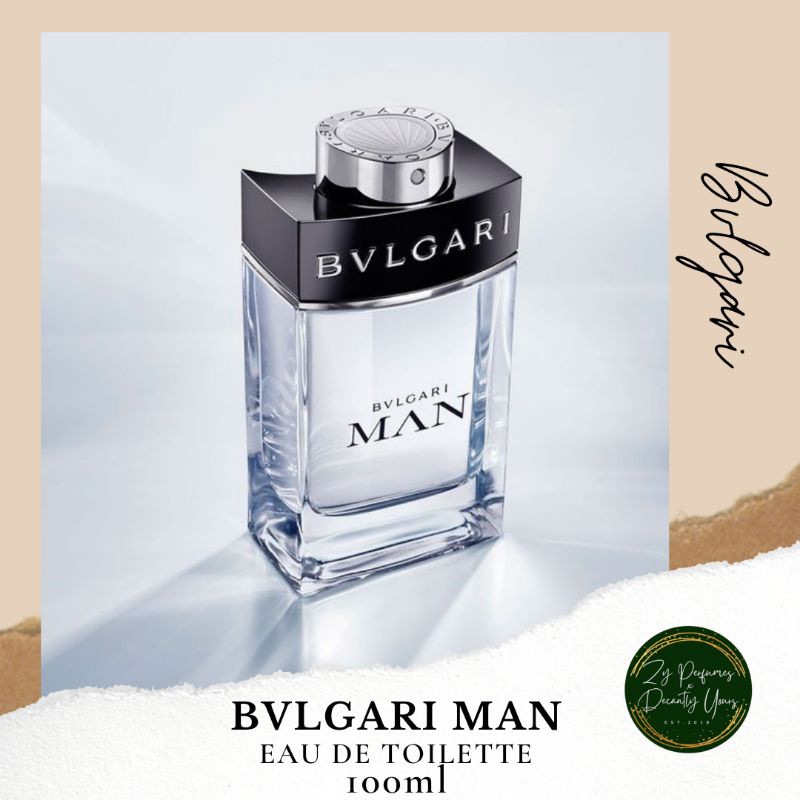 Bvlgari Man Eau De Toilette 3.4fl.oz. / 100ml Shopee Philippines