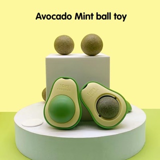 ♛□☌[Wikidog] Cat Kitten Toy Avocado Mint Catnip Toy