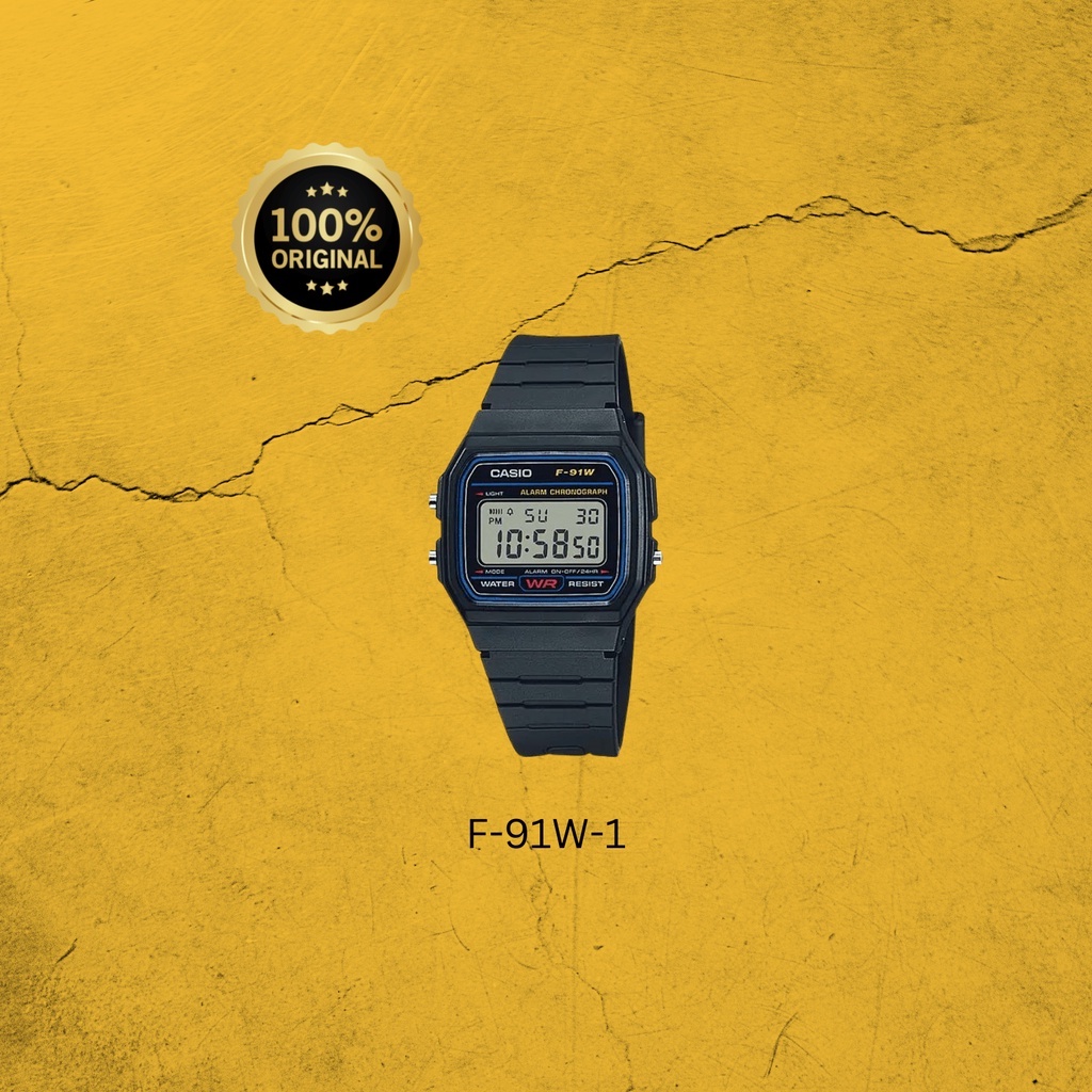 casio f91 water resistant