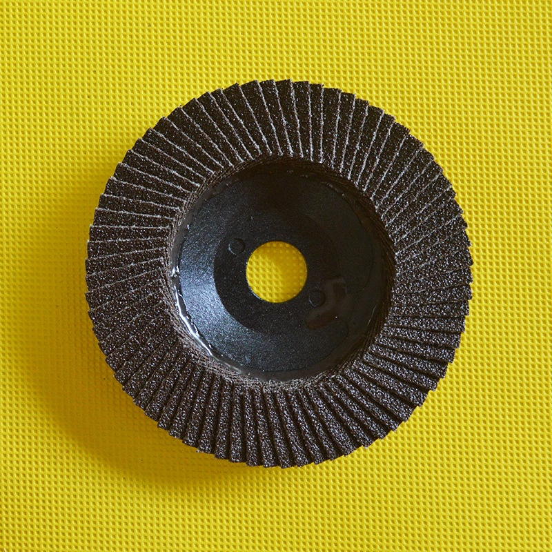 Ode Blue Sand 13.3cm Flat Emery Cloth Wheel Hundred Page