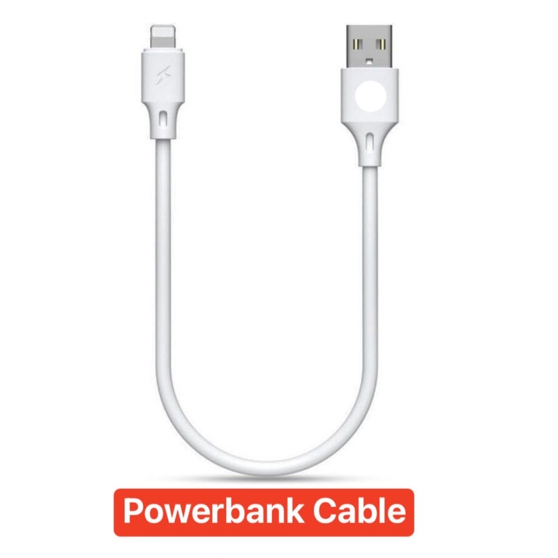 20 cm powerbank usb cable for iPhone Shopee Philippines