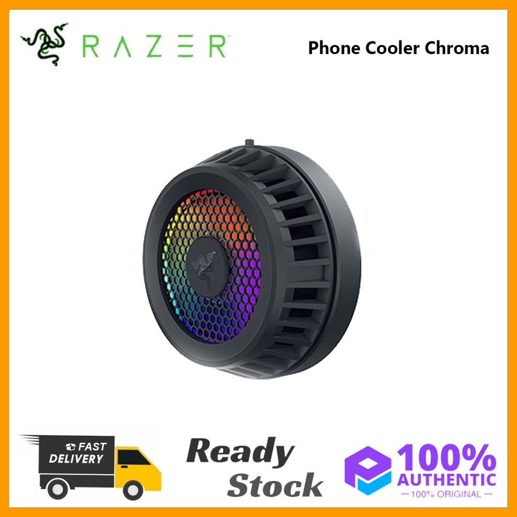Original Razer Phone Cooler Chroma MagSafe Compatible Smartphone Cooling Fan with Razer Chroma