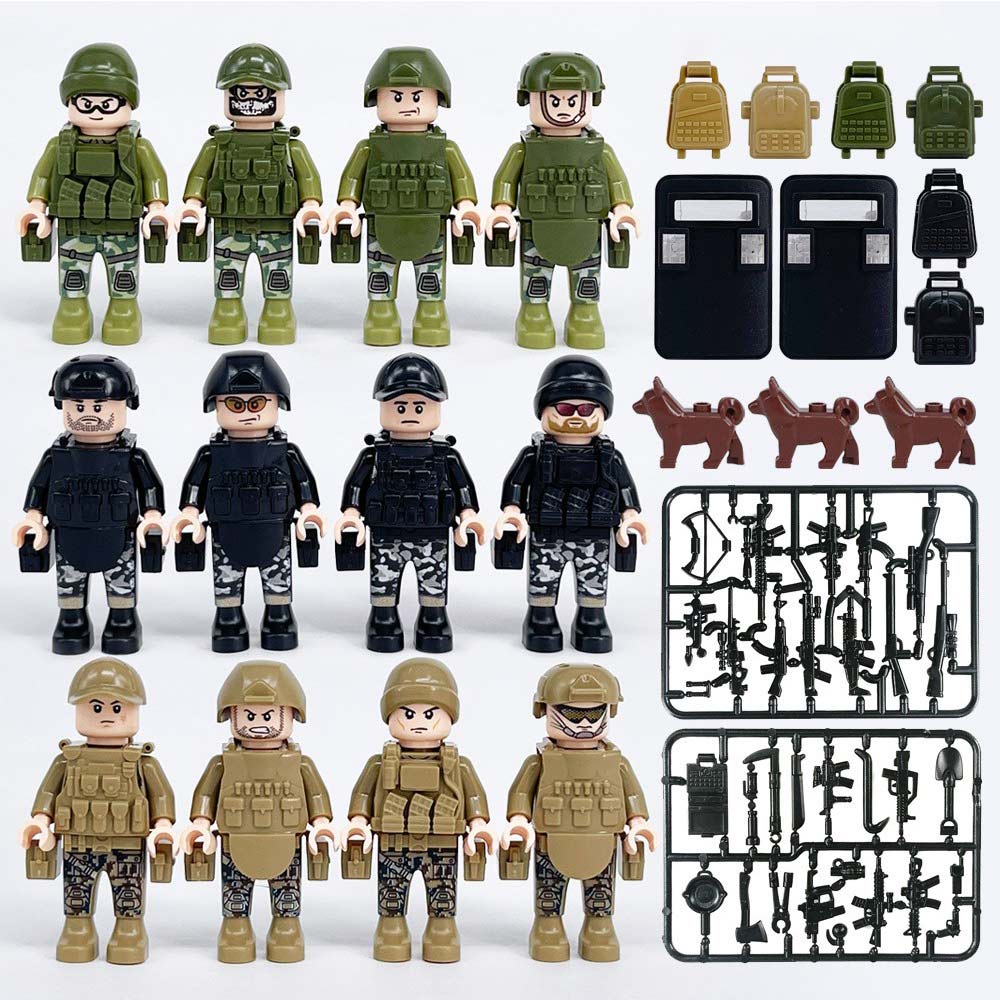 [LEGO] M8057 Brick Counter Terrorism Special Forces minifigure bricks ...