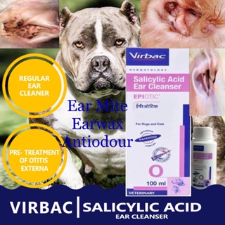 Virbac Epiotic Ear Cleaner 100ml For Dogs And Cats