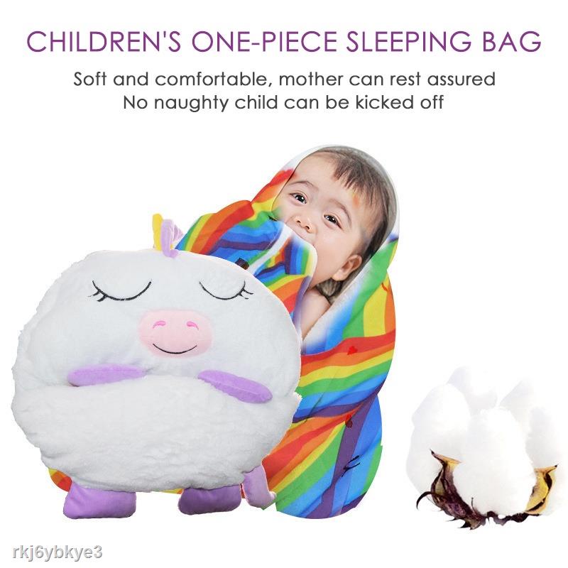 №Happy nappers cross border sleeping bag children's cartoon animal sleeping bag kids lazy sleeping b