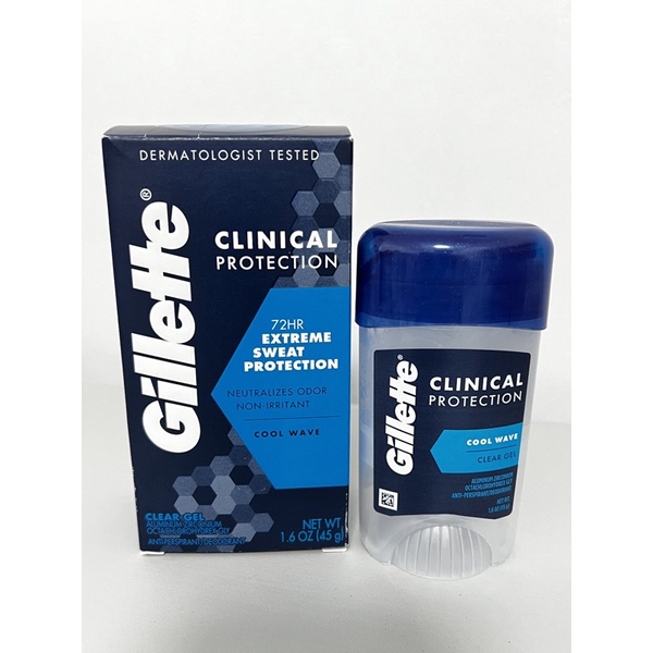 Gillette Clinical Clear Gel Antiperspirant Deodorant for Men Cool Wave1