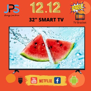 JPS Smart TV LEd TV Slim 32” Android 9.0 Netflix Youtube High Quality with Bracket