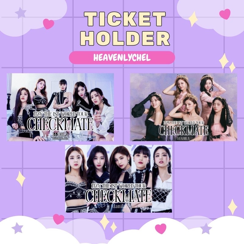 ITZY THE 1ST WORLD TOUR: CHECKMATE in Manila Concert Ticket Holder