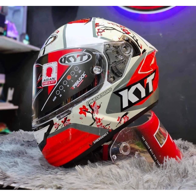 KYT NFR SAKURA FULL FACE HELMET Shopee Philippines