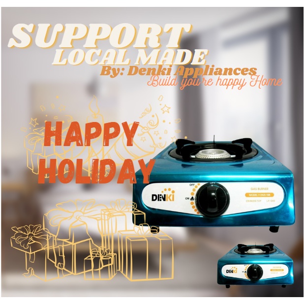 Denki Single Burner Gas Stove BUY 1 TAKE 1 Shopee Philippines