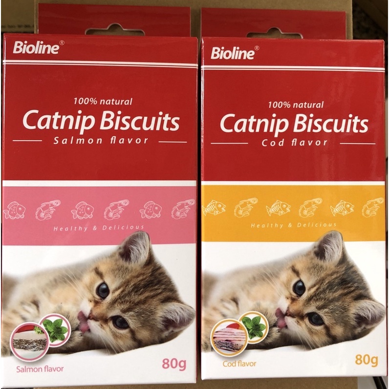 BIOLINE Catnip Biscuits 80g Shopee Philippines