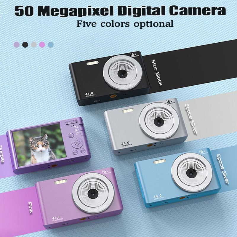 4K Digital Camera HD Camera Selfie Portable Digital Camera Carryon