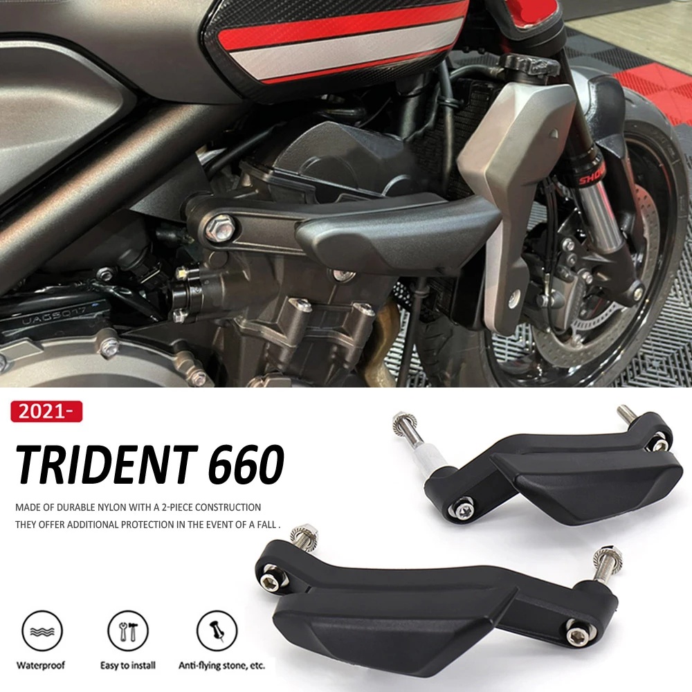 Trident 660 Drop Protection Trident 660 Side Frame Slider Protection ...