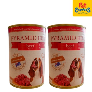 Pyramid Hill Beef  Wet Dog Food 400g (2 cans)