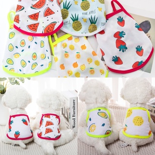 Summer Thin Vest Dog Clothes Small Dogs Teddy Cats Anti-Hair Loss Puppies Bichon Pet Pomeranian