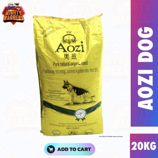 COD AOZI PUPPY ADULT PURE NATURAL ORGANIC DOG FOOD PER SACK