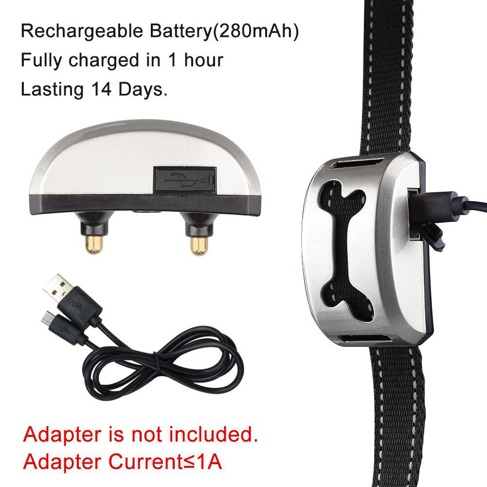 Dog accessoriesln stockPet Dog Anti Bark Guard Waterproof Auto Anti Humane Bark Collar Stop Dog Bar #2