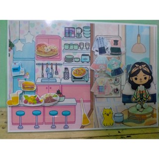 toca boca laminated dolls