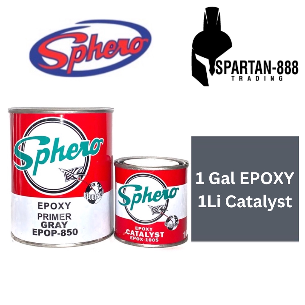 Sphero Epoxy Primer Gray Gal with 1li Catalyst Shopee Philippines