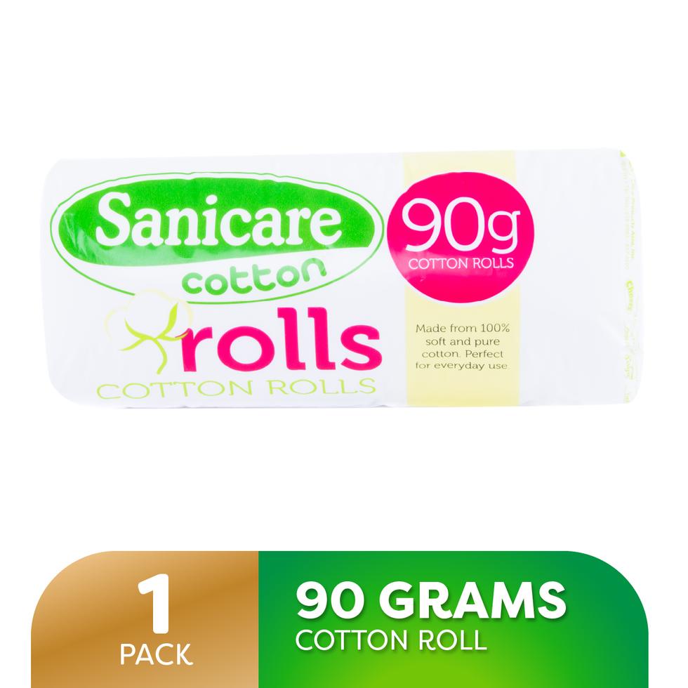 Sanicare Cotton Rolls 90g Shopee Philippines