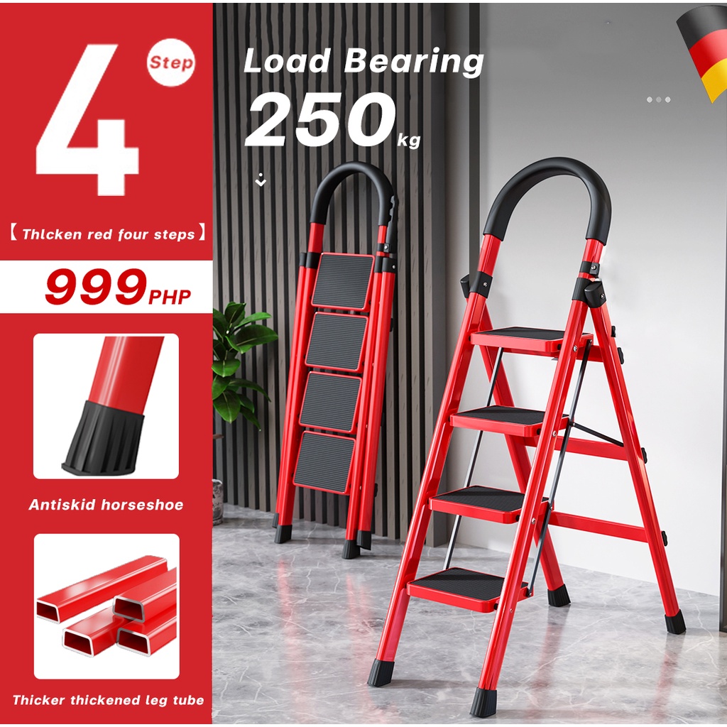 Ladder 949PHP 4 Steps Ladder Folding Ladder Lower Price 150KG Bearing